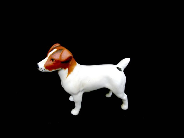 Beswick Fox Terrier Figurine, Dog Figurine, Made in England, Ships Free, Make Offer