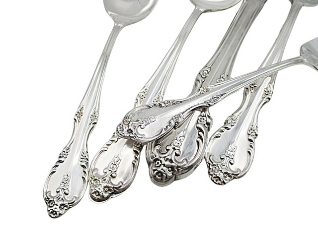 Rogers Southern Splendor, Flatware, Silver Plate Silverware, 5pc Place Setting, Multiples Available, Replacement Pieces